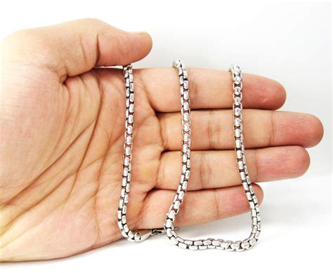 bulk stainless steel box chain|20 white gold box chain.